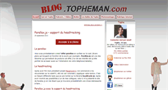 Desktop Screenshot of blog.topheman.com